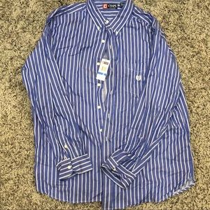 Chaps men’s button down shirt. NEW with tags.